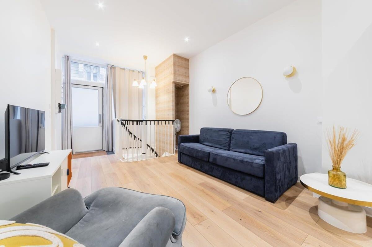 Appartment Cosy Et Agreable Avec Sauna - 4P - Flat-Guest Paris Luaran gambar
