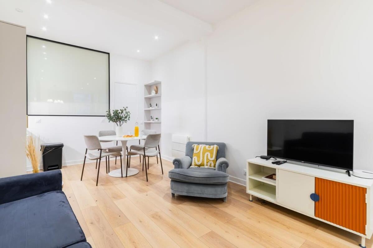 Appartment Cosy Et Agreable Avec Sauna - 4P - Flat-Guest Paris Luaran gambar